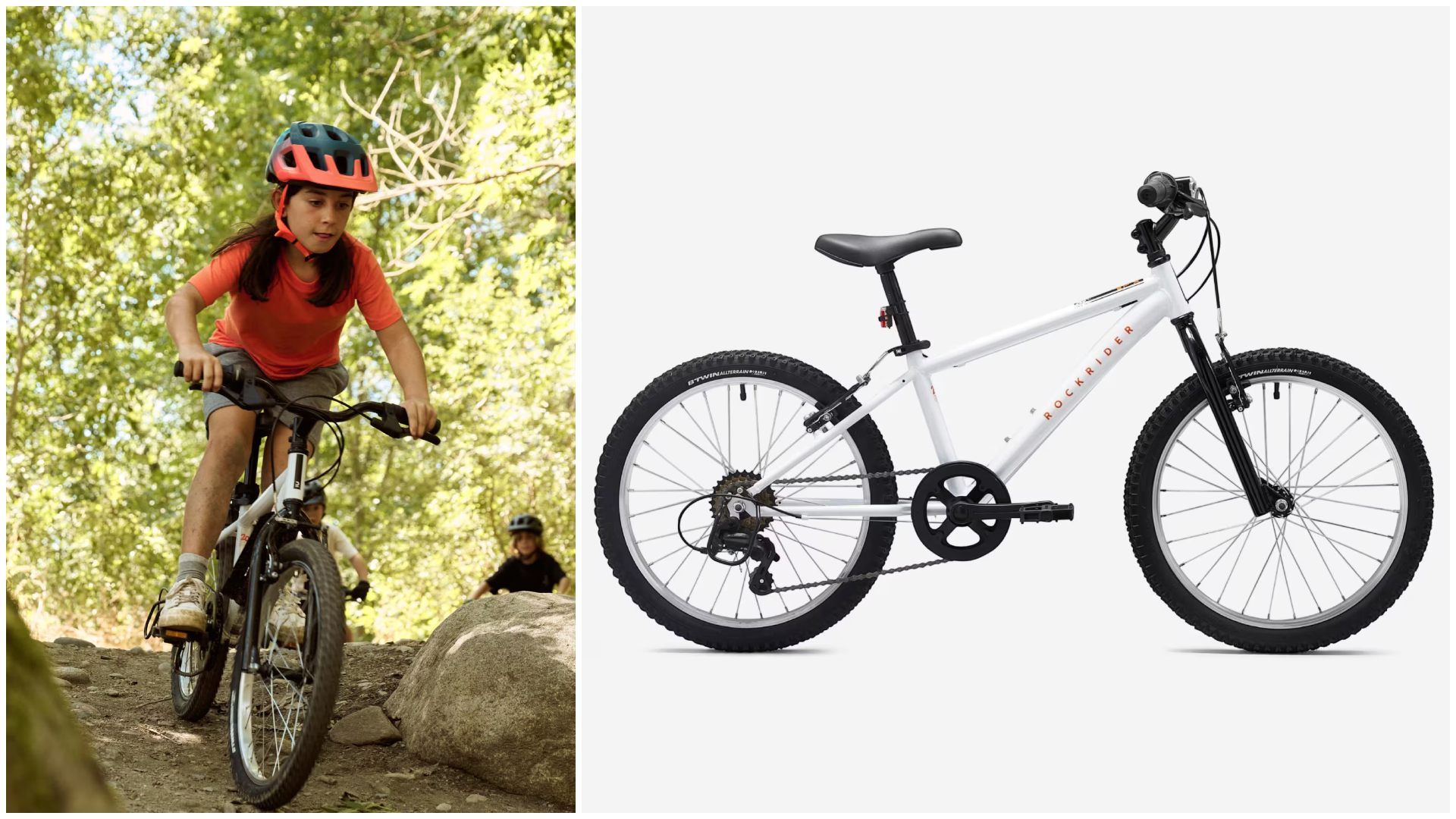 MTB Rockrider ST 120 20 pulgadas 6-9 años.
