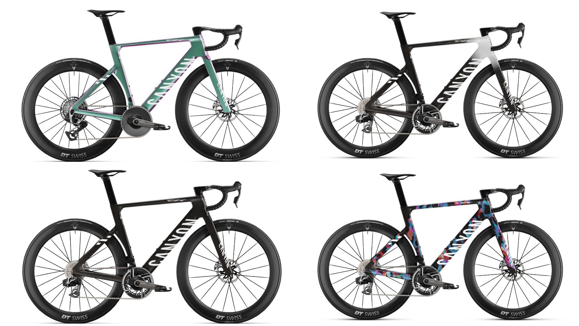 Cinco nuevos colores.