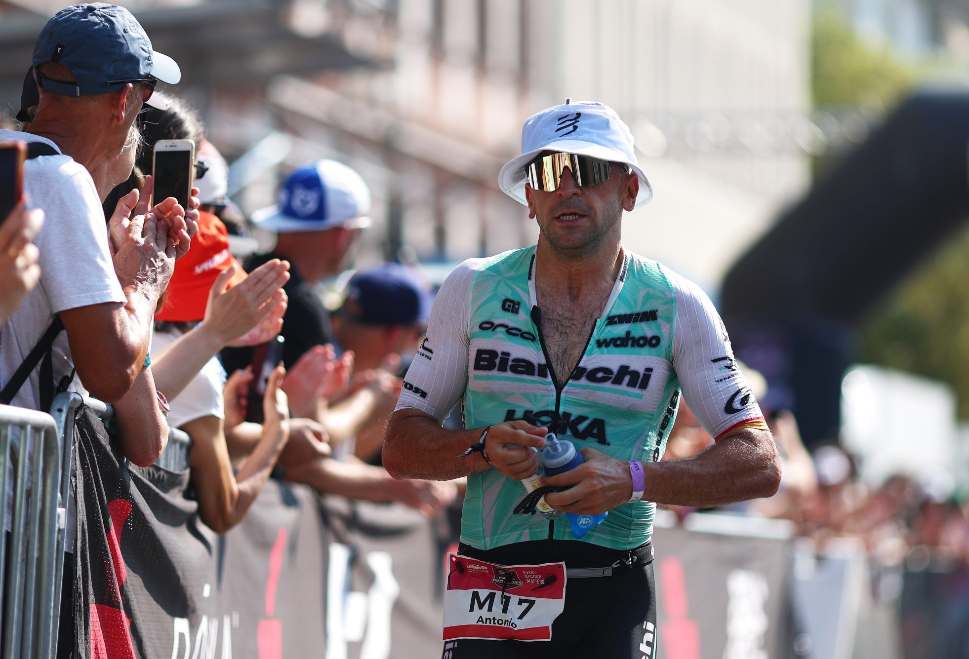 Antonio Benito se sube al podio del IRONMAN de Frankfurt que conquista Casper Stornes.