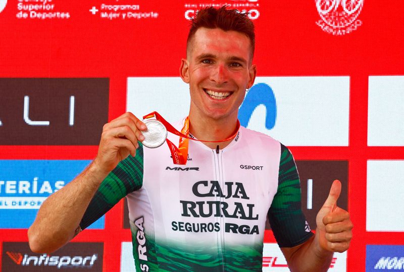 Joel Nicolau, medalla de plata en el reciente Campeonato de España en ruta