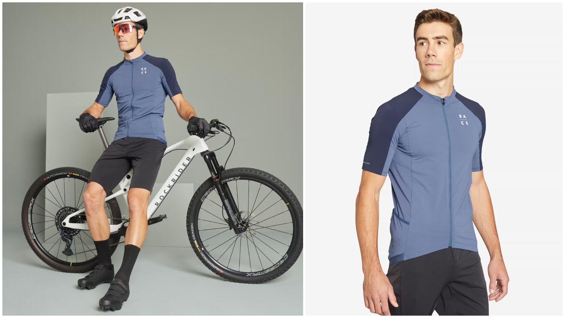 Maillot Ciclismo MTB Rockrider Race. Maillot Ciclismo MTB Rockrider Race.