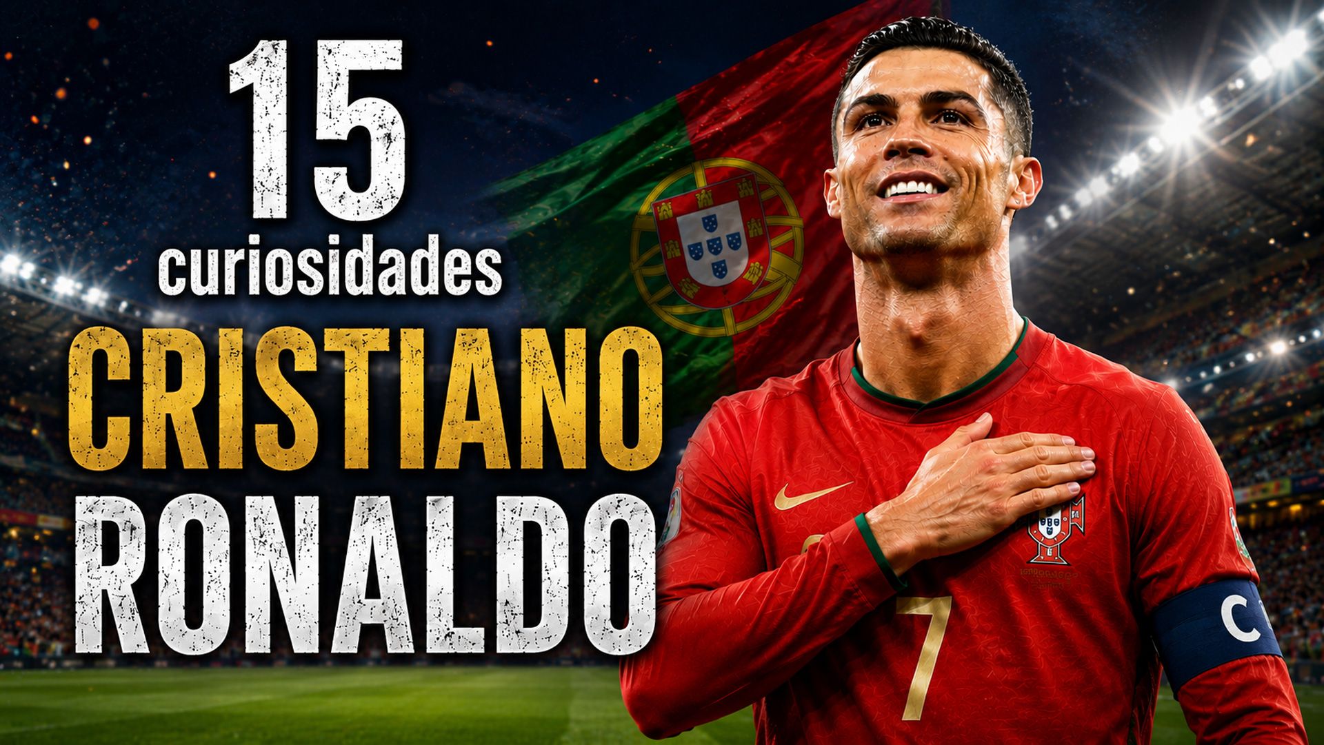 15 curiosidades de Cristiano Ronaldo. (Imagen de ChatGPT)