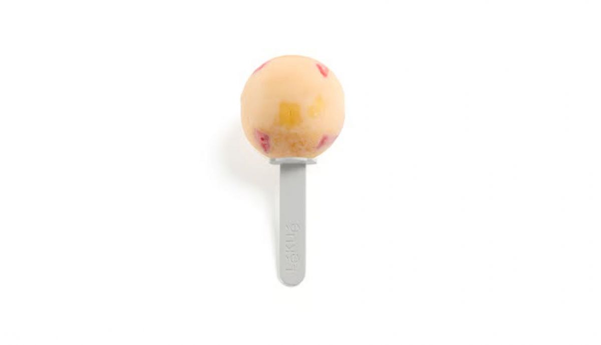 Helado de naranja y mango Lollipop