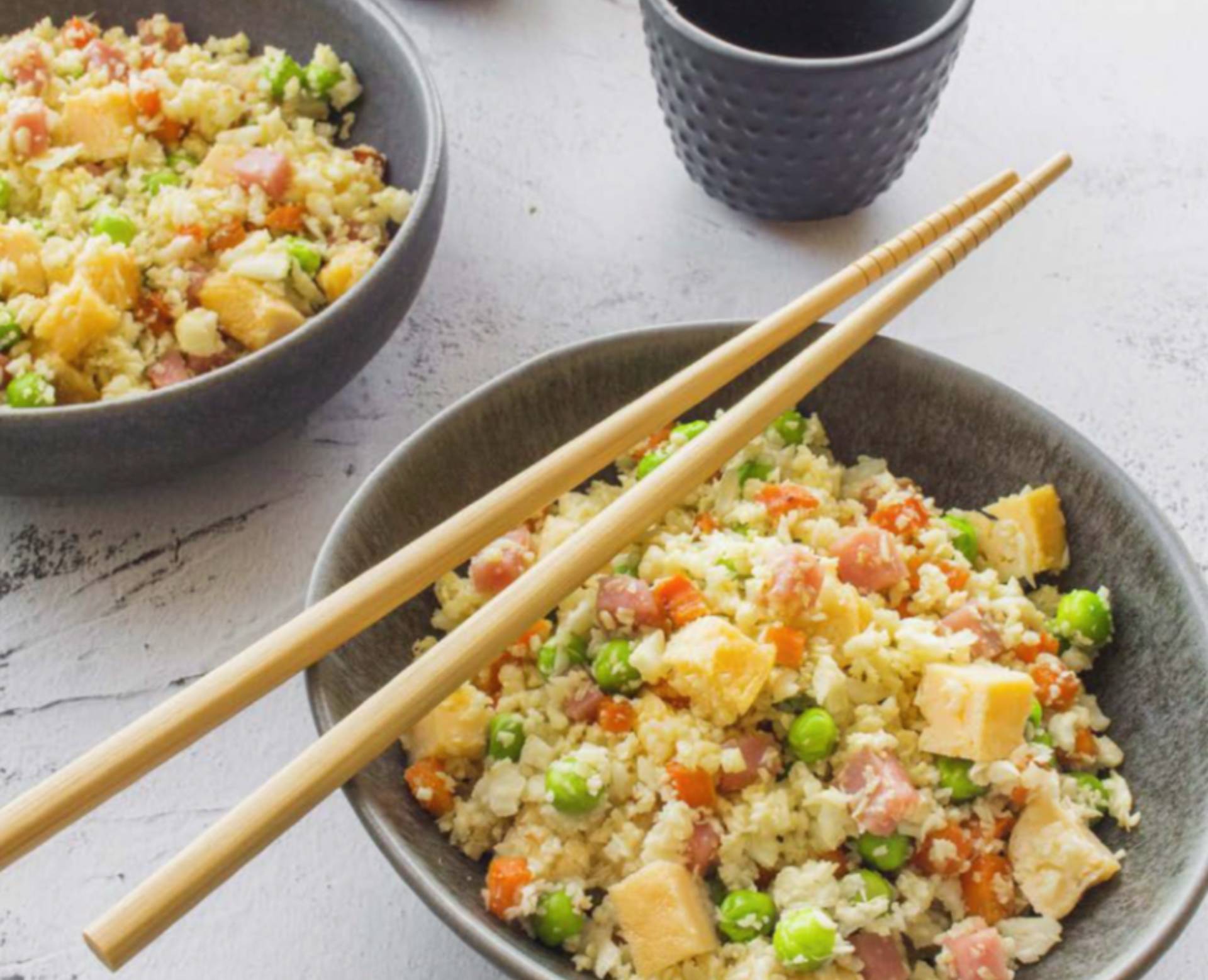 Receta rápida con freidora de aire  Colirroz 3 delicias