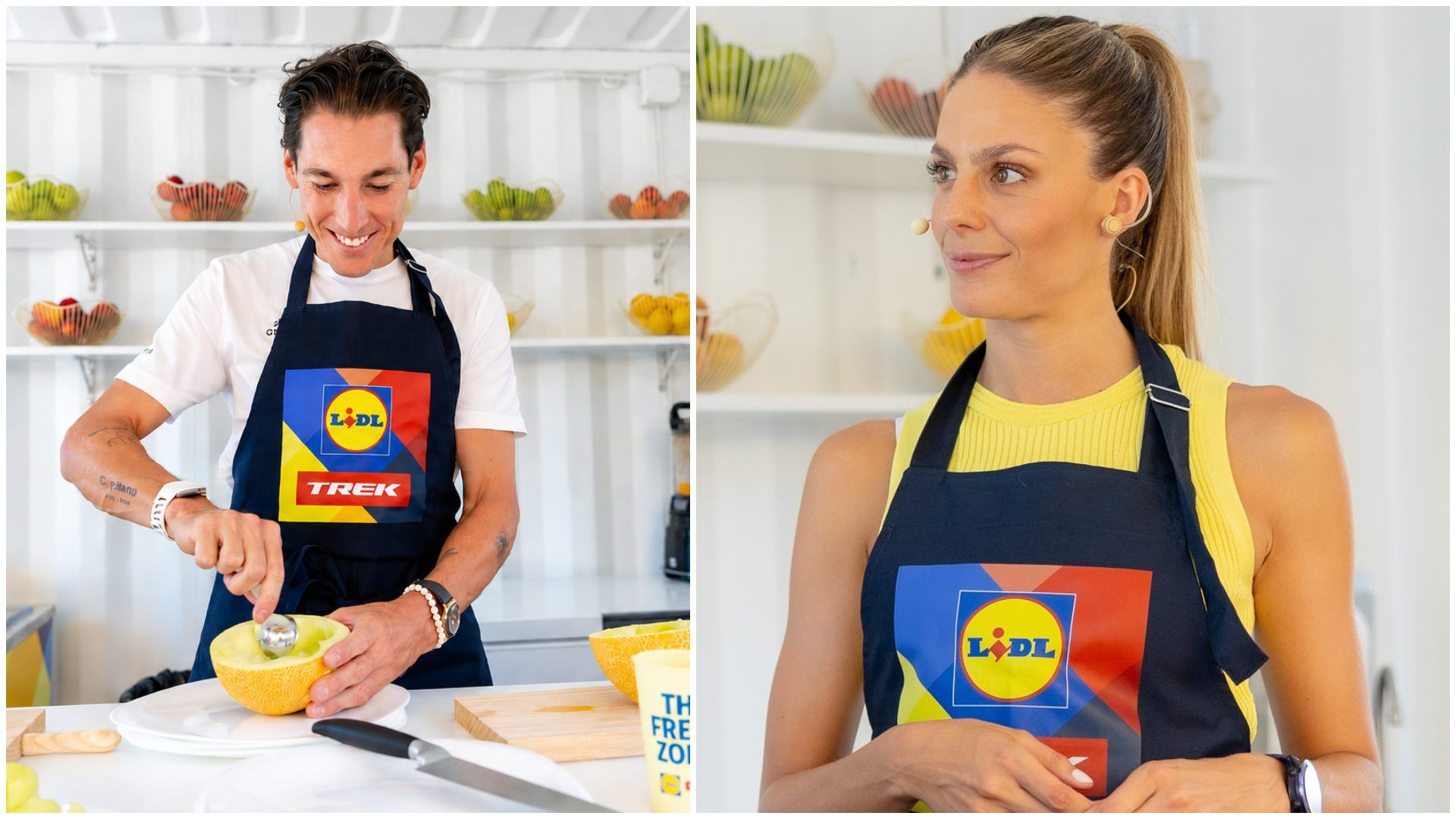 Aleix Espargaró y Marta Verona nos descubren la alimentación de un deportista de élite.