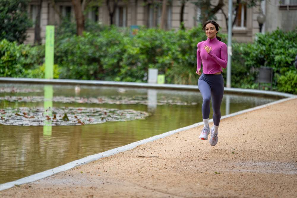 Ingrid Pino corre también por salud mental