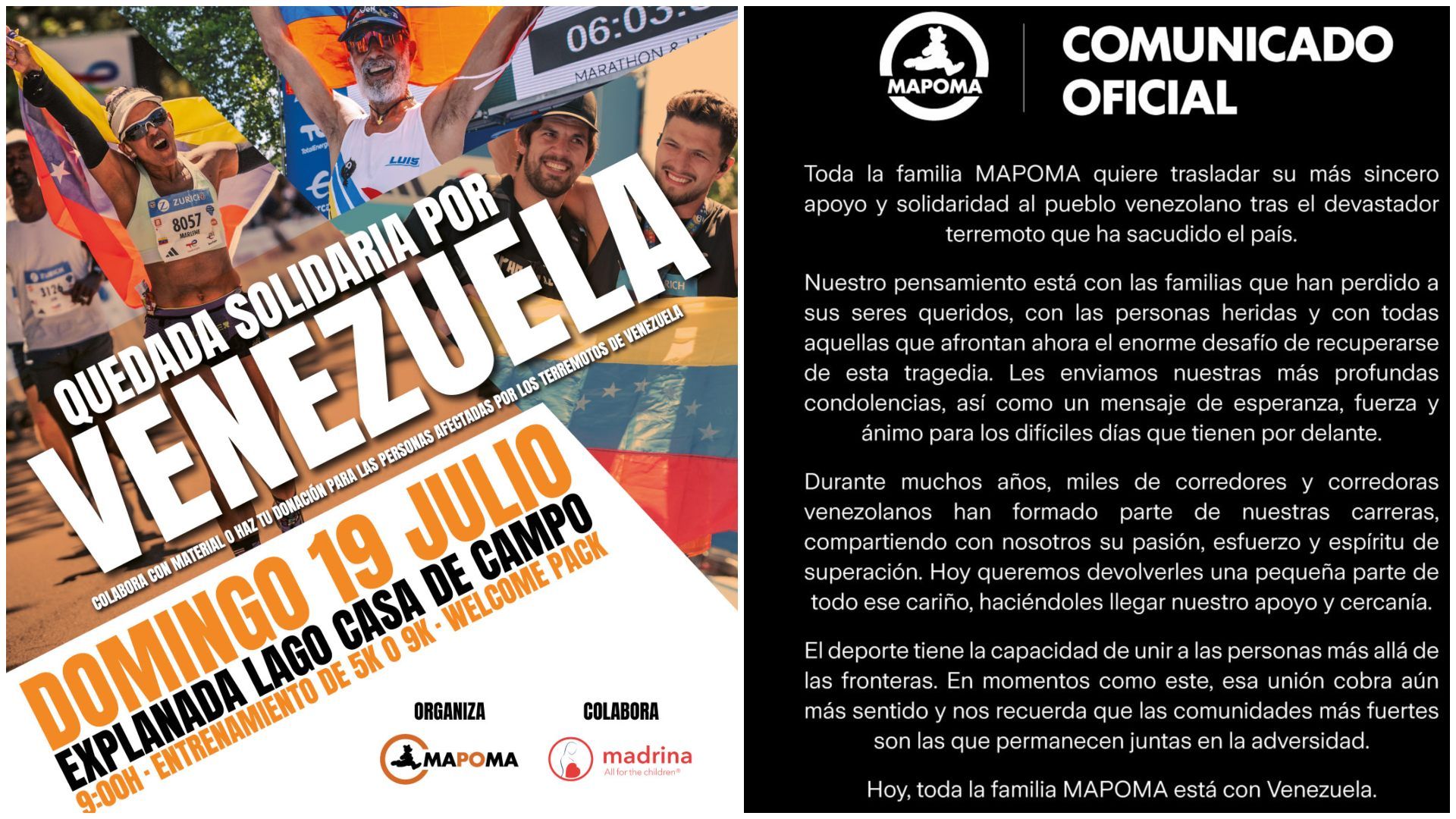 Quedada solidaria por Venezuela el 19 de Julio