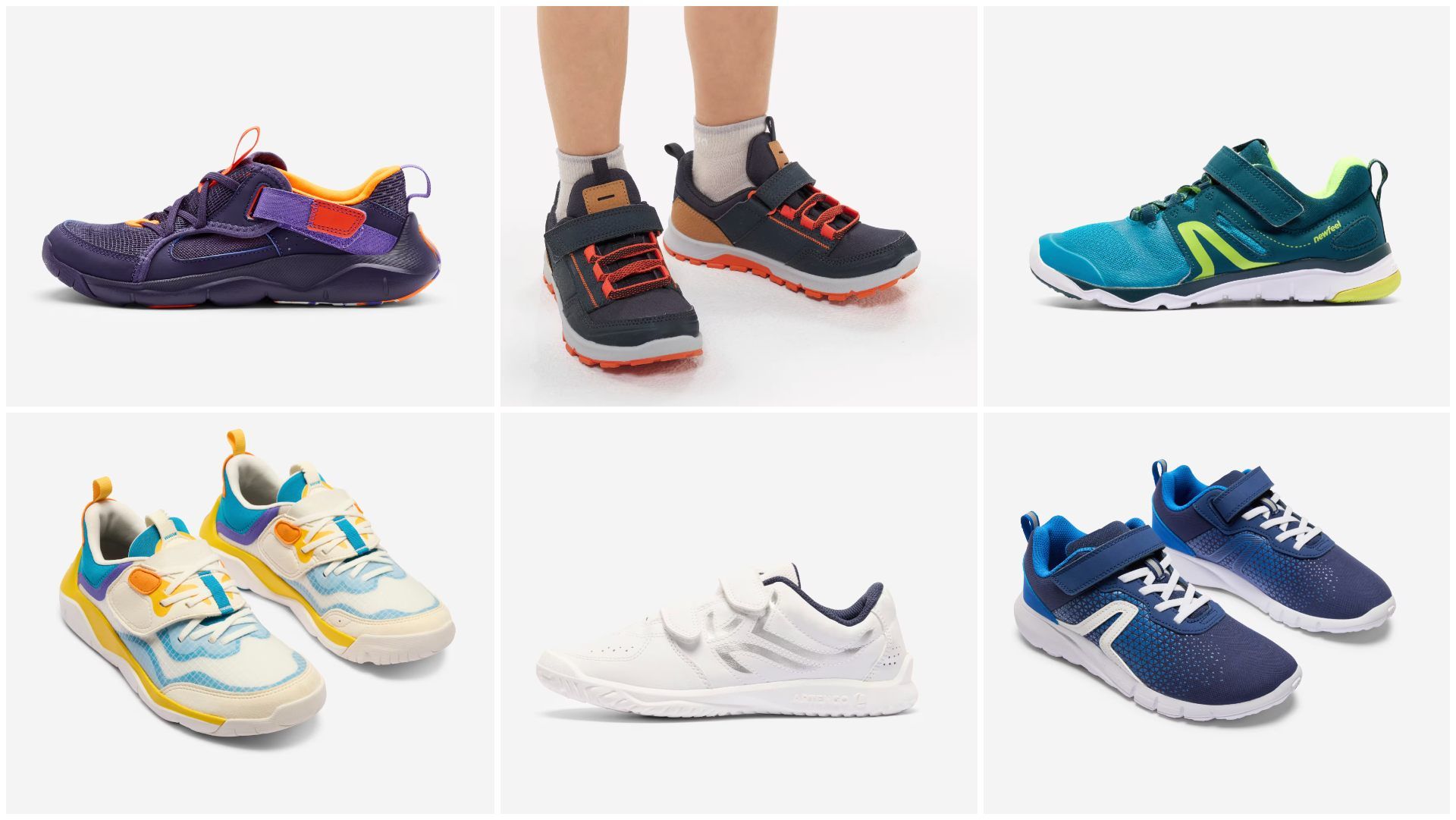 Zapatillas deportivas de niño por menos de 25 euros.