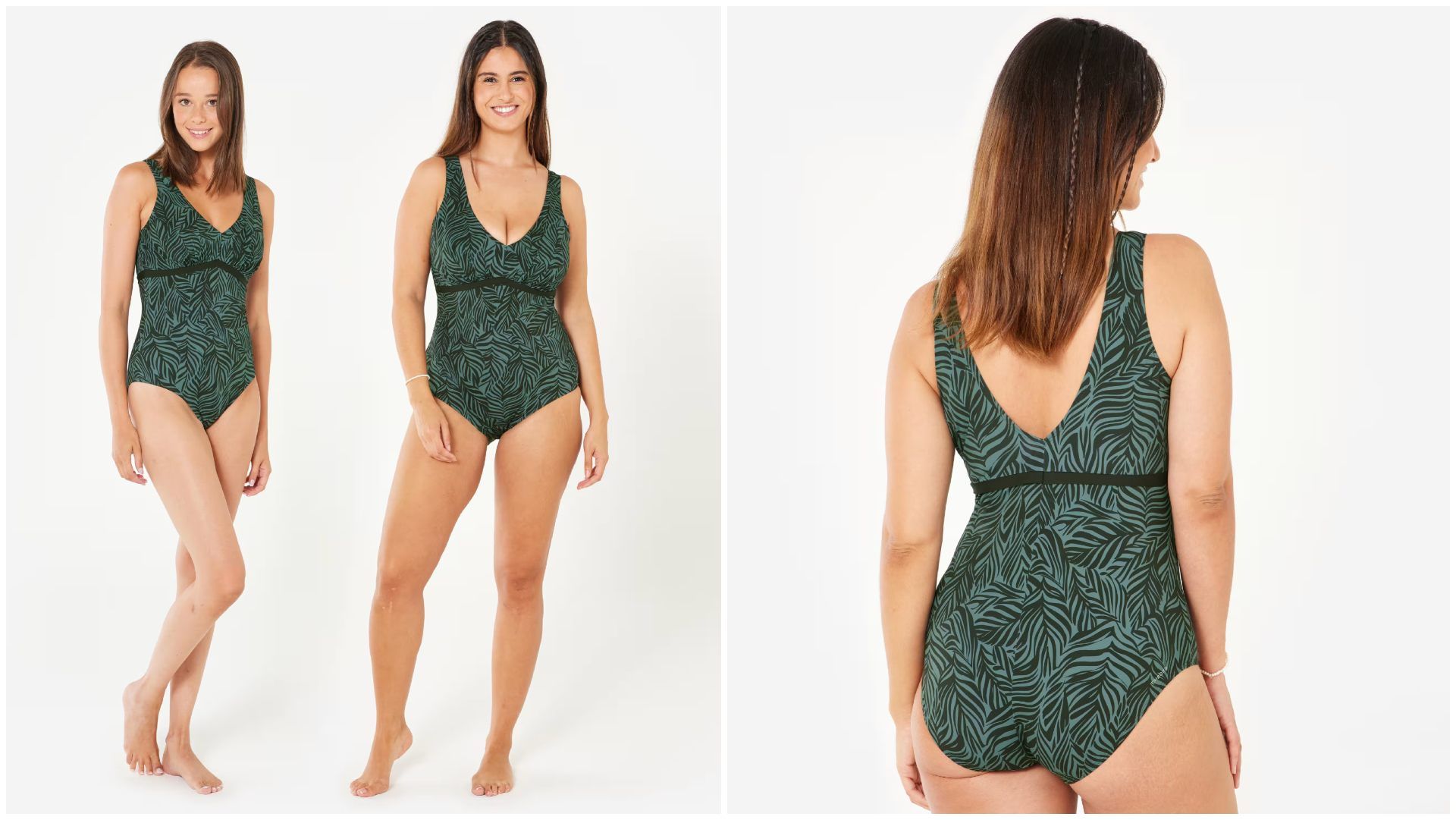Bañador Reductor Aquagym Rosy Verde Estampado. Bañador Reductor Aquagym Rosy Verde Estampado.