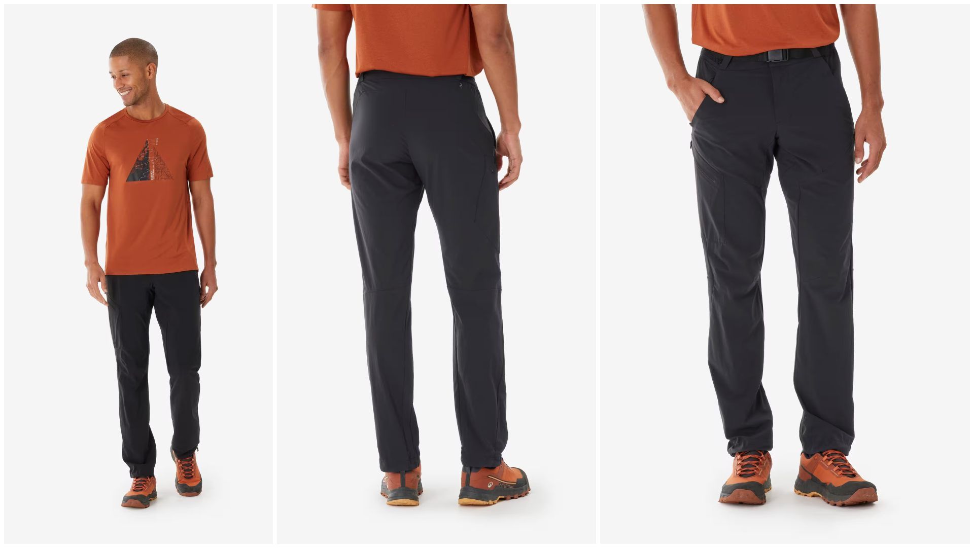 Pantalón de montaña y trekking Quechua MH500. Pantalón de montaña y trekking Quechua MH500.