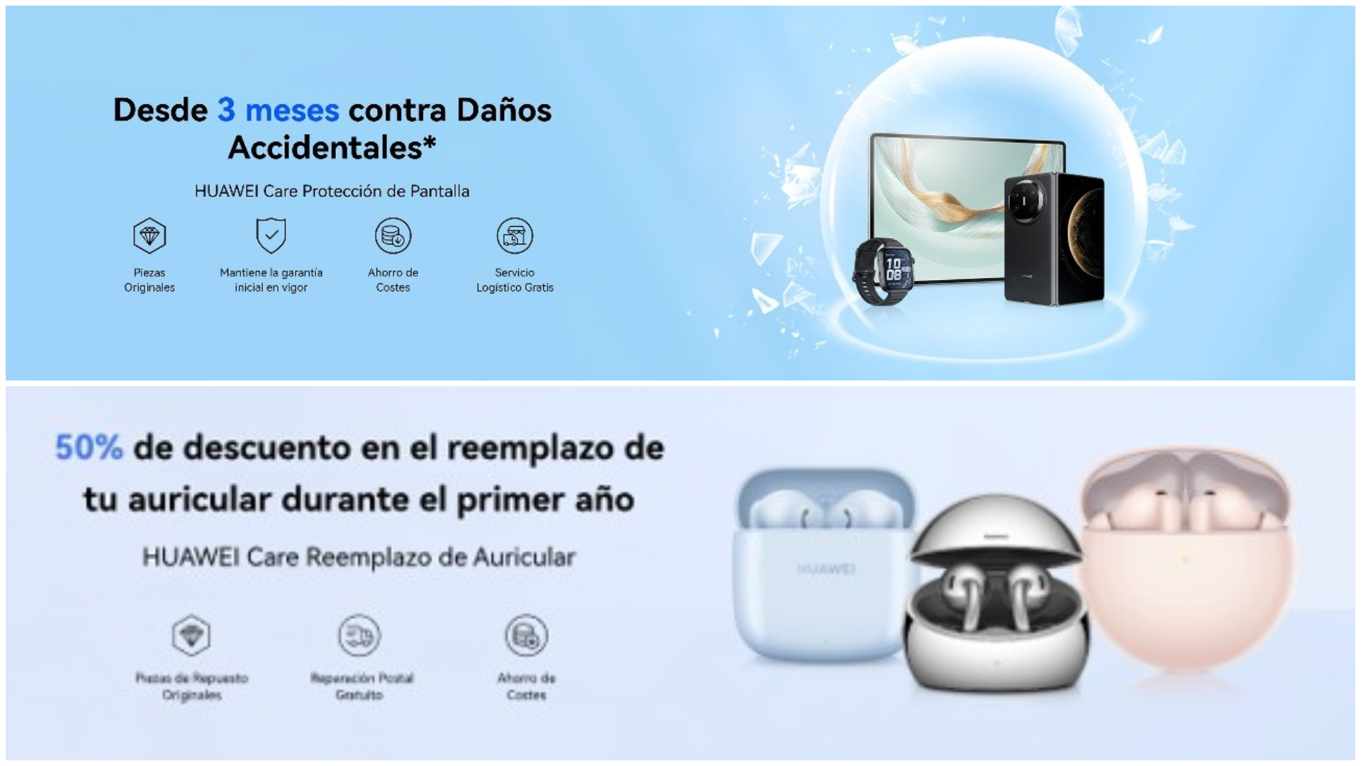 Los imprescindibles de HUAWEI que no pueden faltar en la maleta este verano.