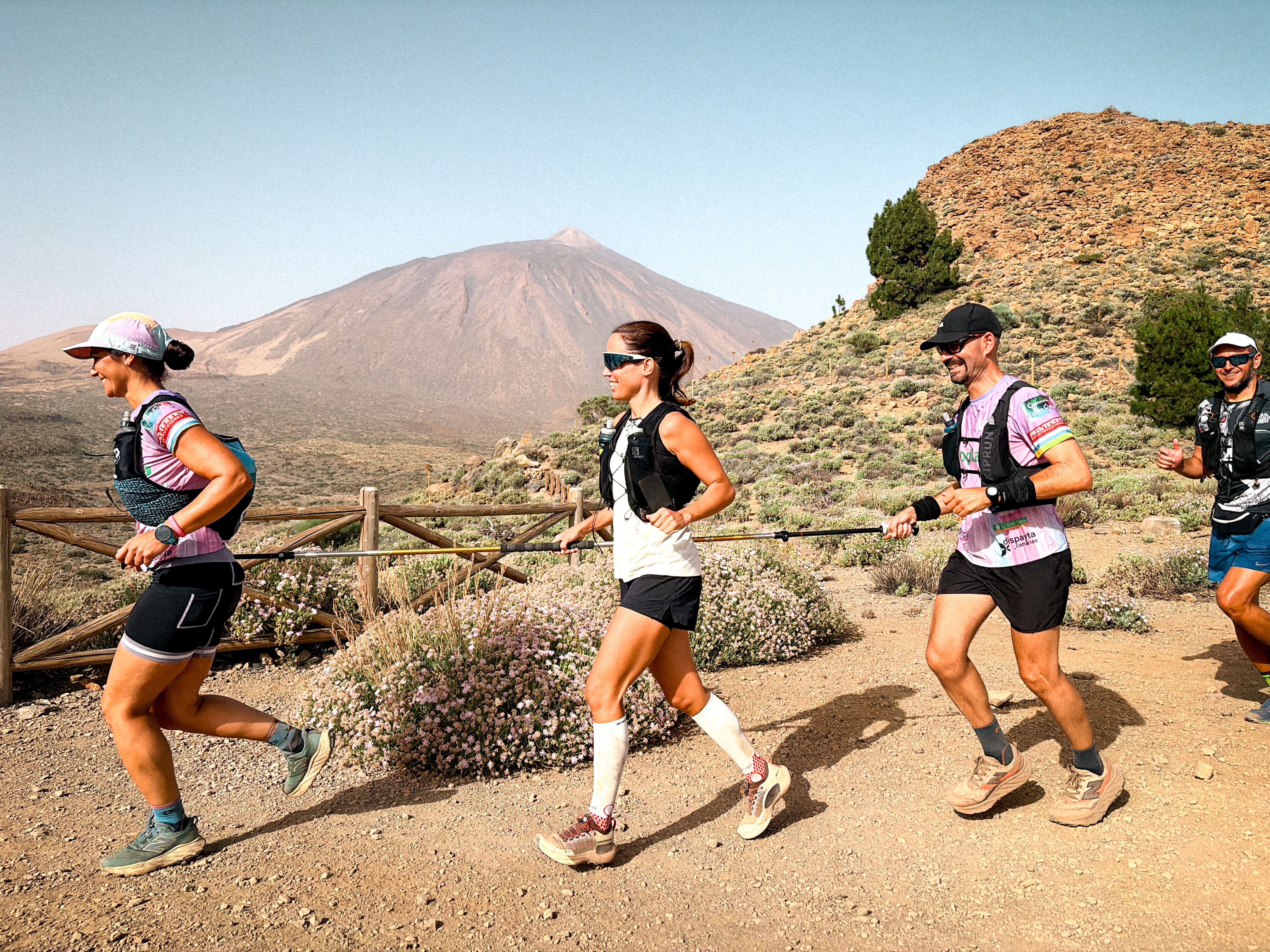 Maria Petit hace historia: ya es la primera atleta invidente en llegar al Teide dese el mar
