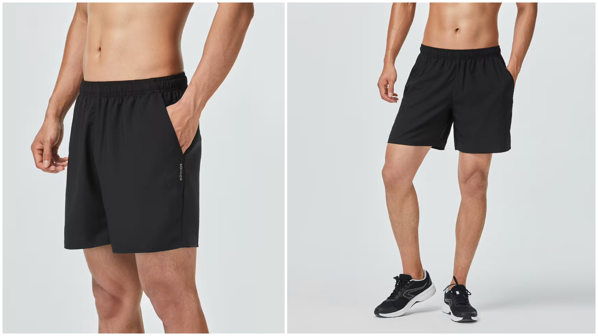 Pantalón corto fitness Domyos FST 100.