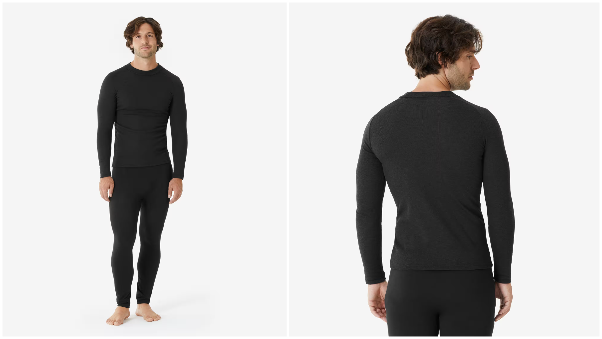 Camiseta térmica interior de esquí y nieve Wedze Ski BL100.