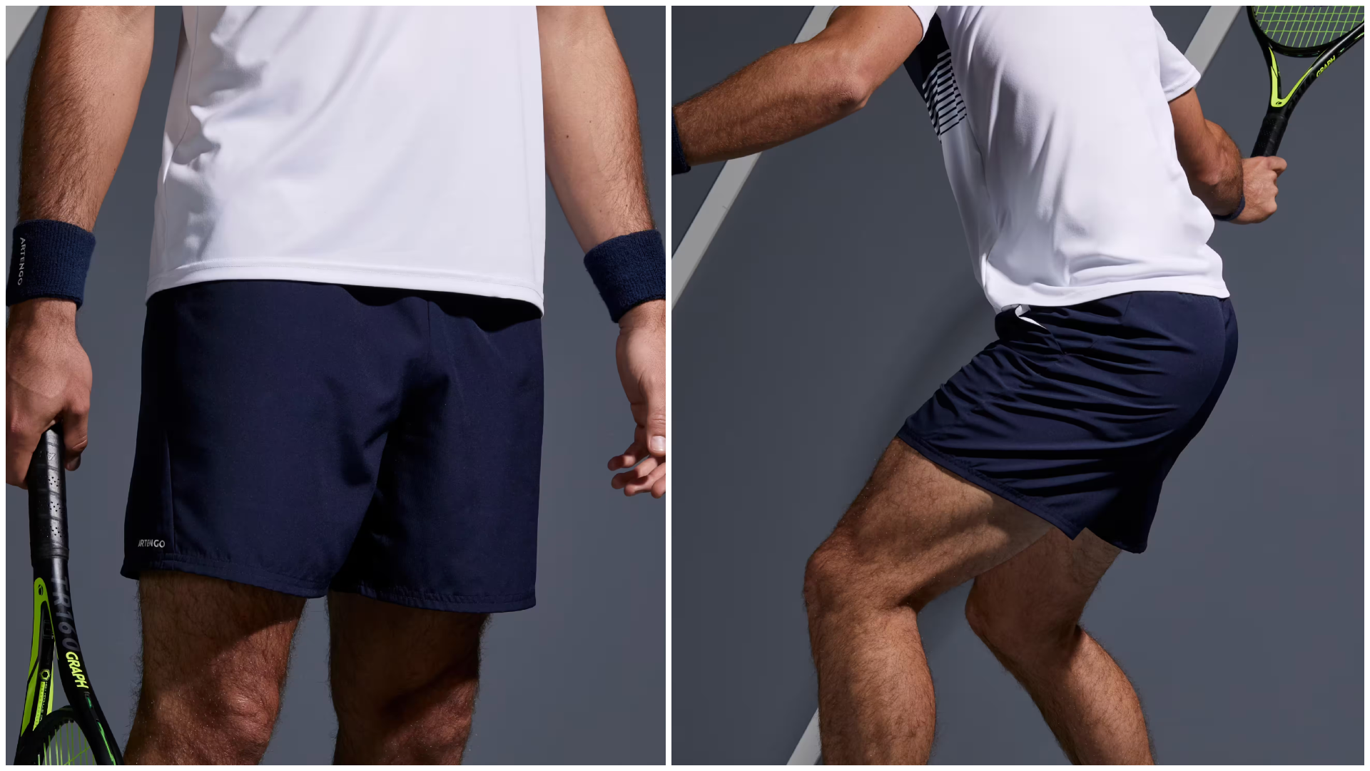 Pantalón corto de tenis Artengo 100 Dry.