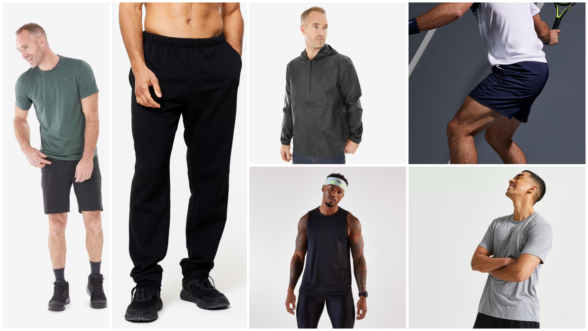Los 10 básicos de Decathlon para hombre  todo por menos de 10 euros.