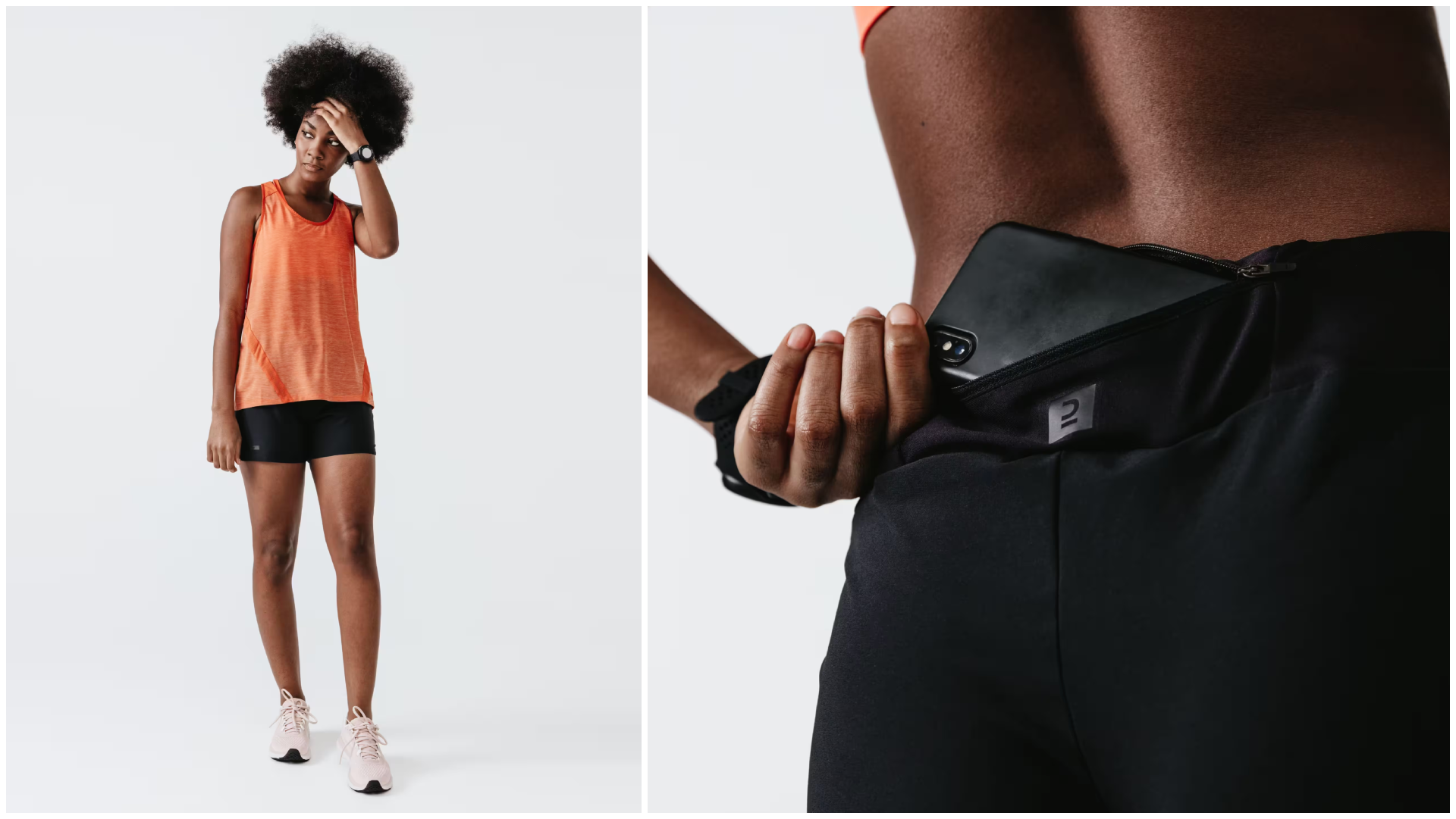 Pantalón corto running Dry 100.