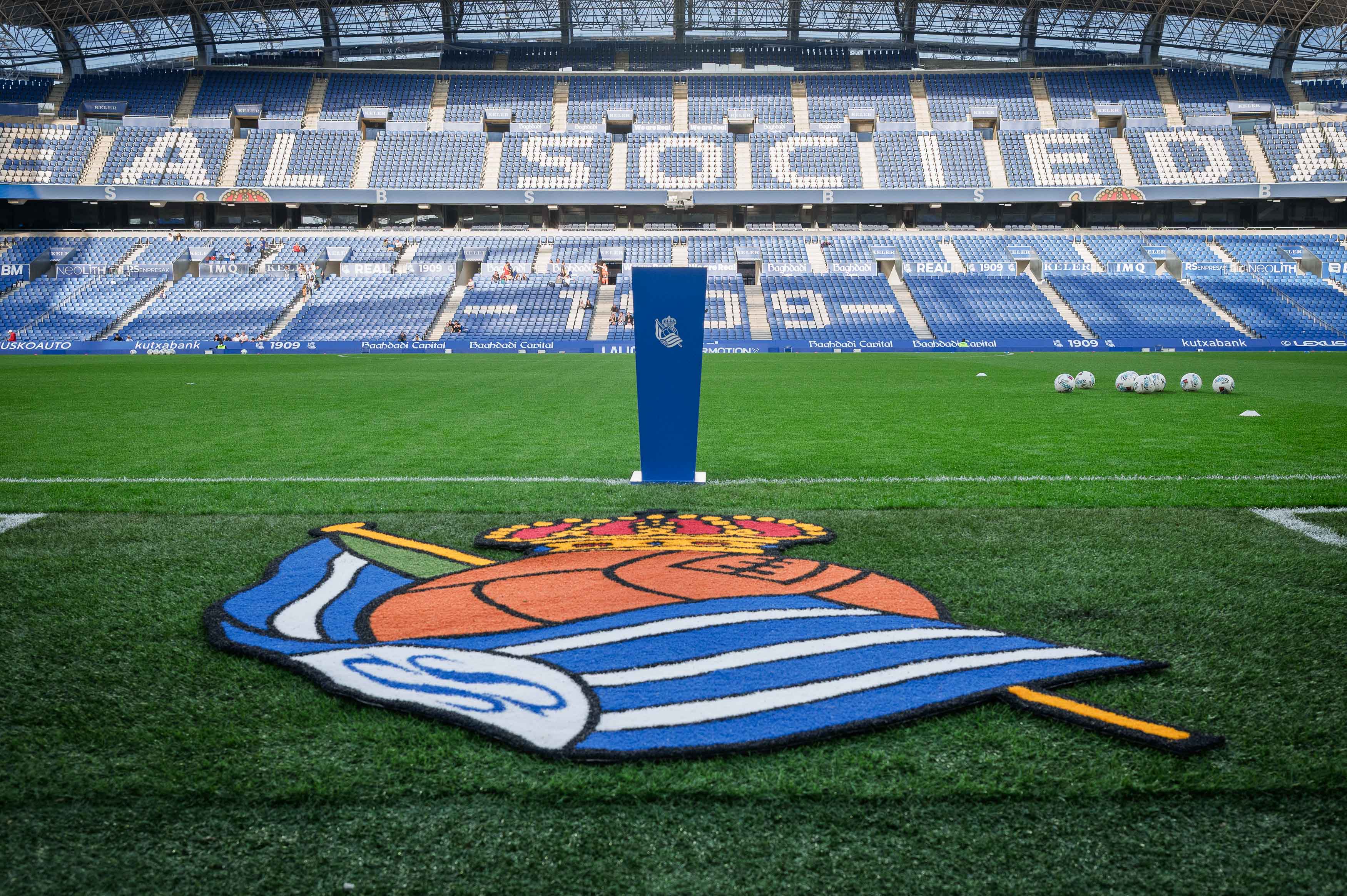 Estadio de Anoeta.
