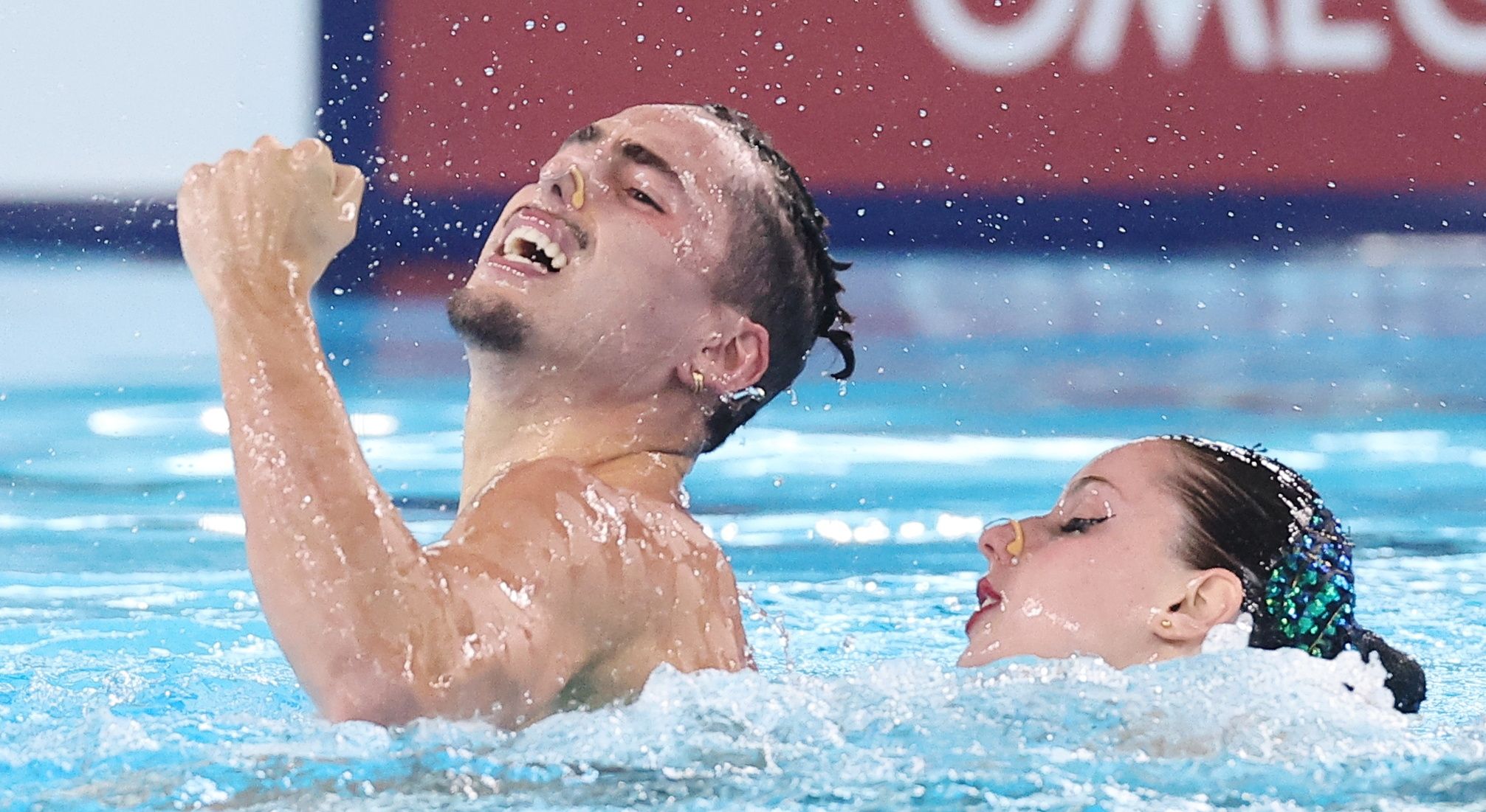 El precioso ejercicio de Dennis González e Iris Tió que les ha valido una plata europea
