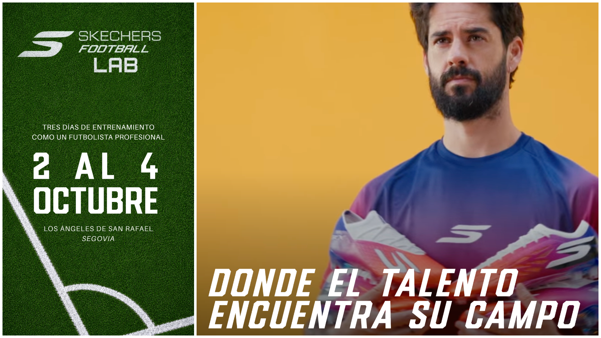 Skechers Football Lab abre las puertas de una experiencia única.