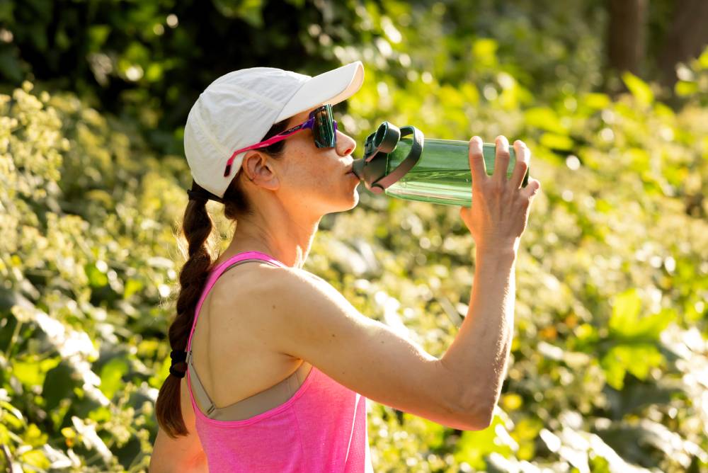 Hidratación básica para correr con calor
