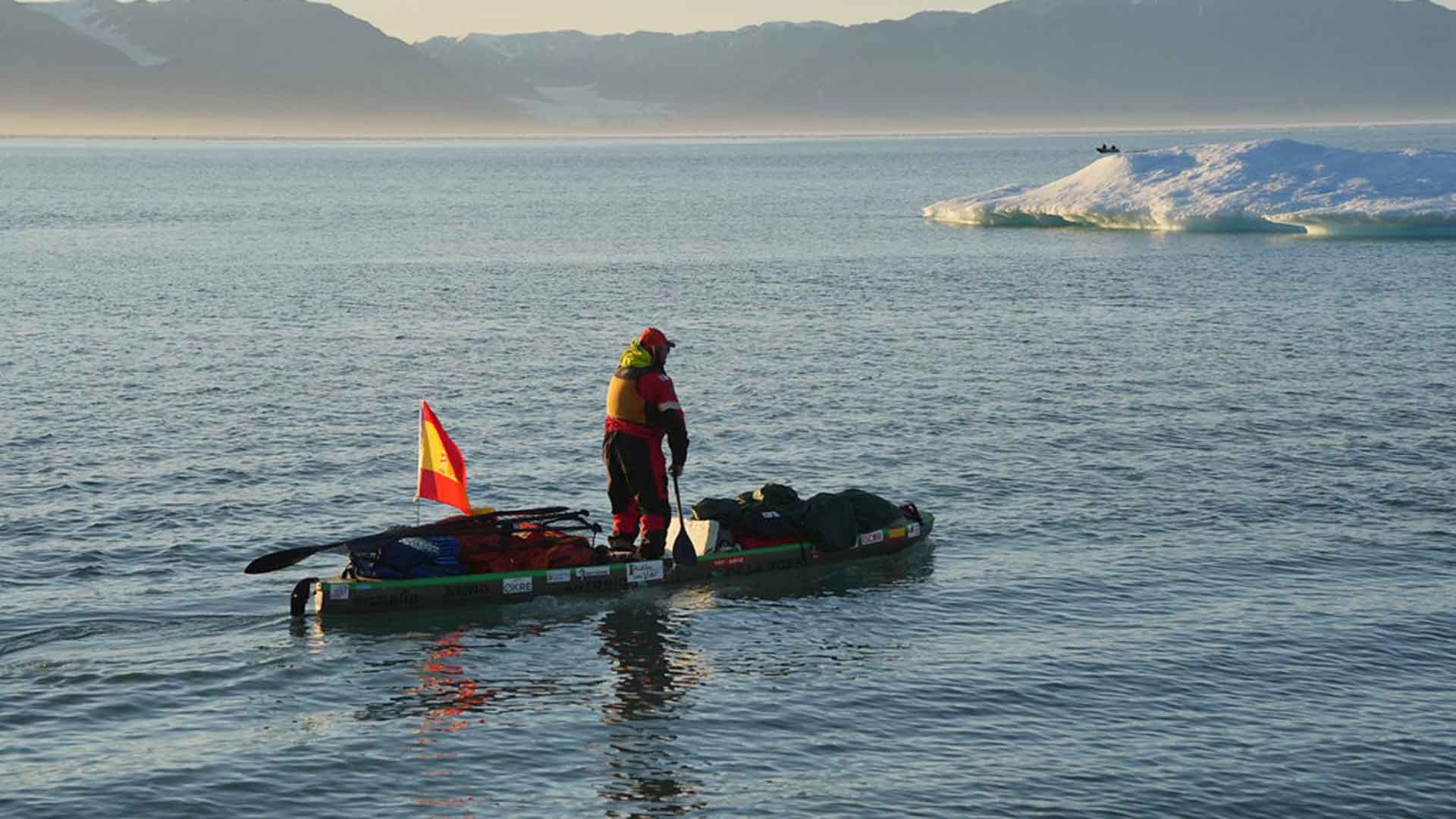 Entrevista a Antonio de la Rosa. Desafío en el Ártico en paddle surf