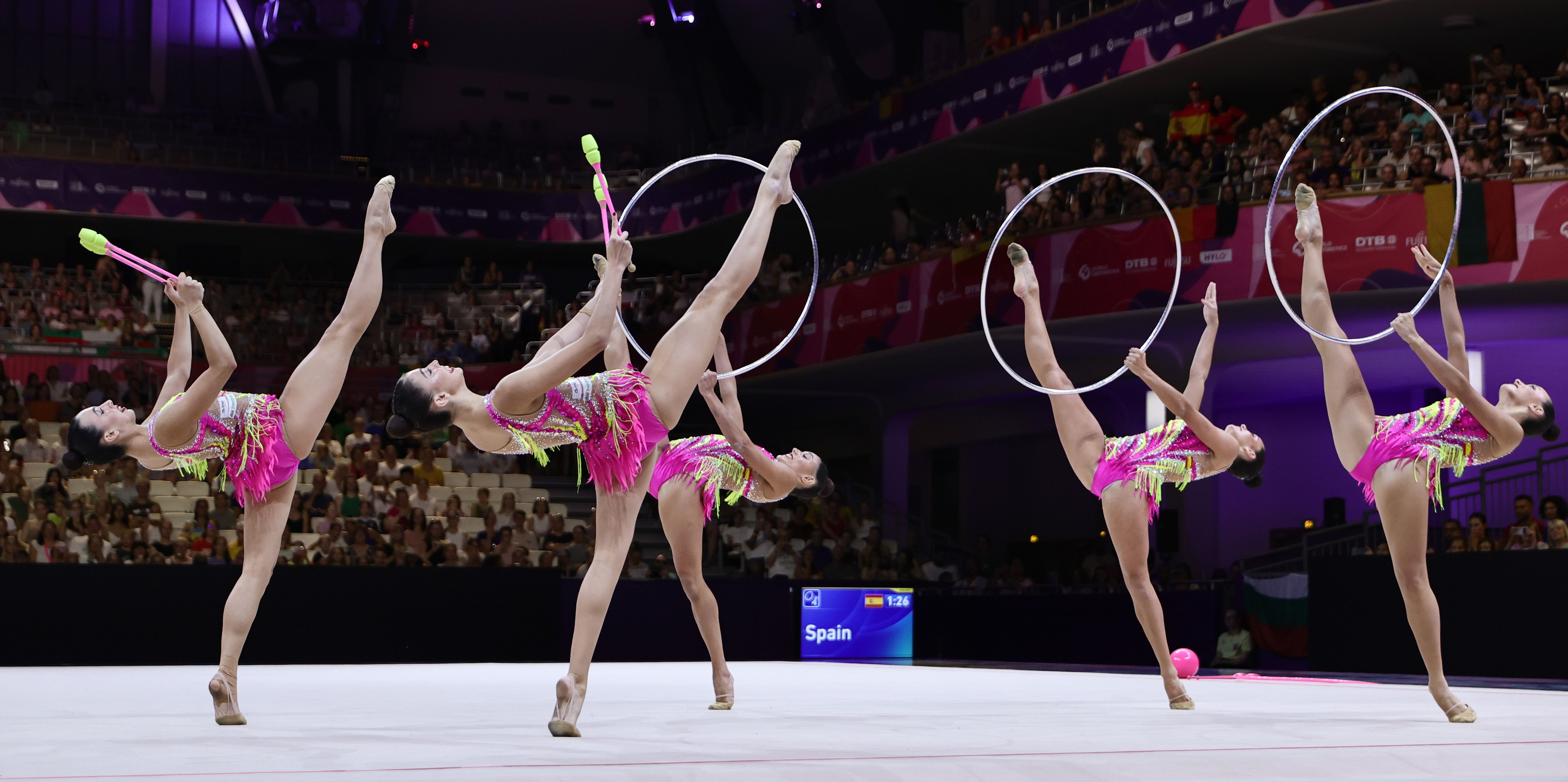 España campeona del mundo de gimnasio rítmica