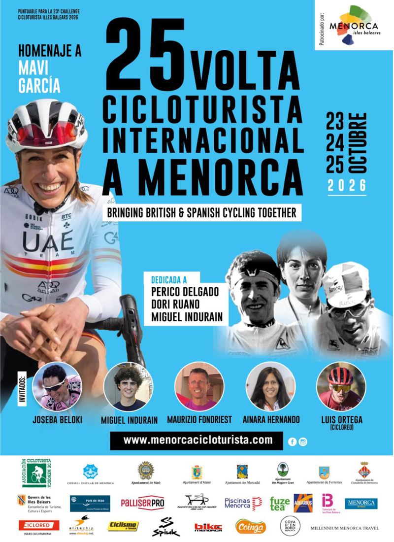 cartel Volta Menorca