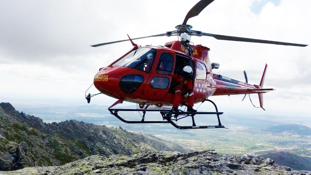 Helicóptero del GERA de la Comunidad de Madrid