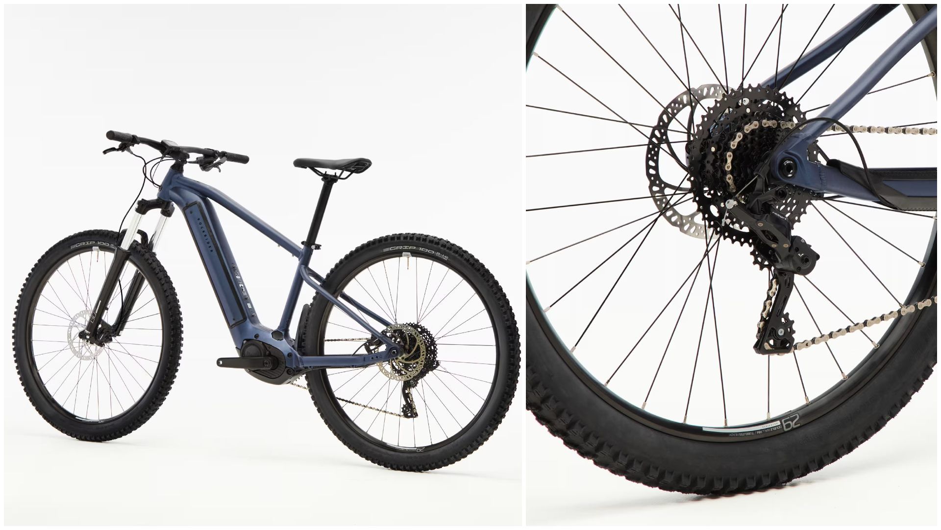 Bicicleta eléctrica de montaña E Expl 520 semirrígida 29"