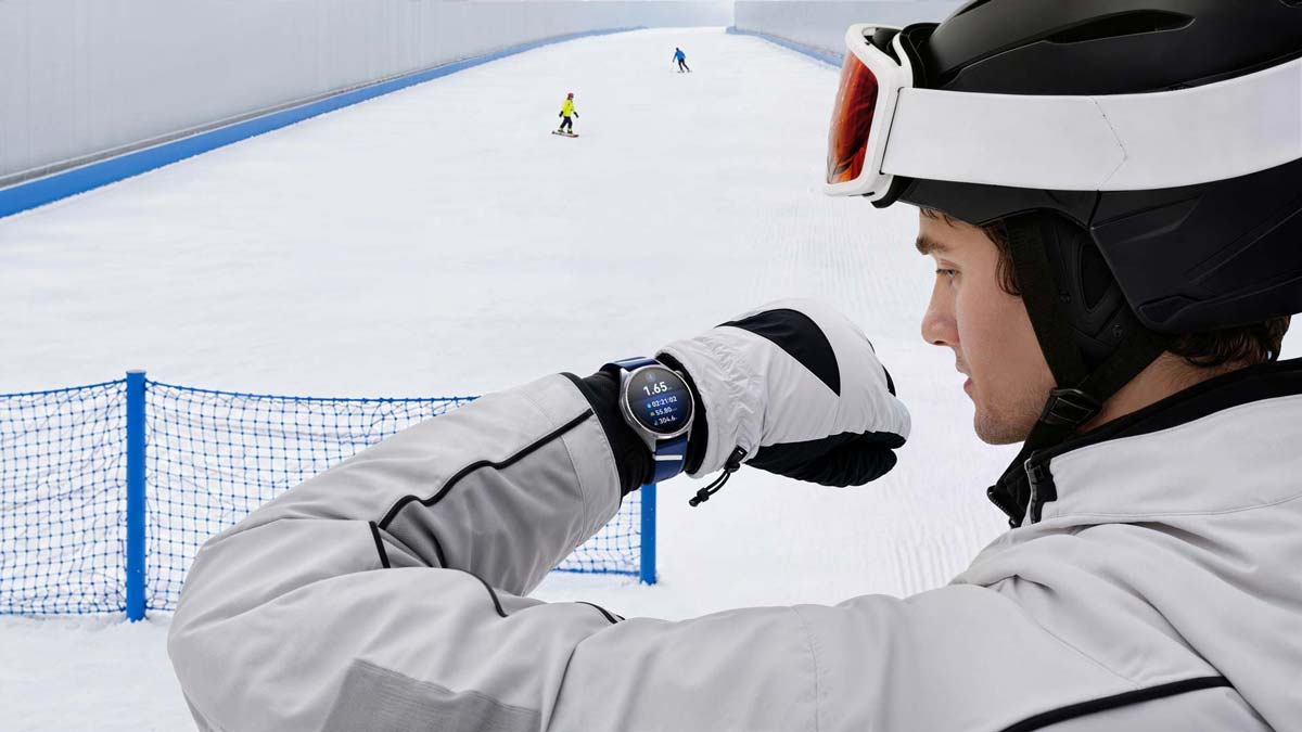 HUAWEI WATCH GT7 PRO Indoor wrist lift Blue web portada