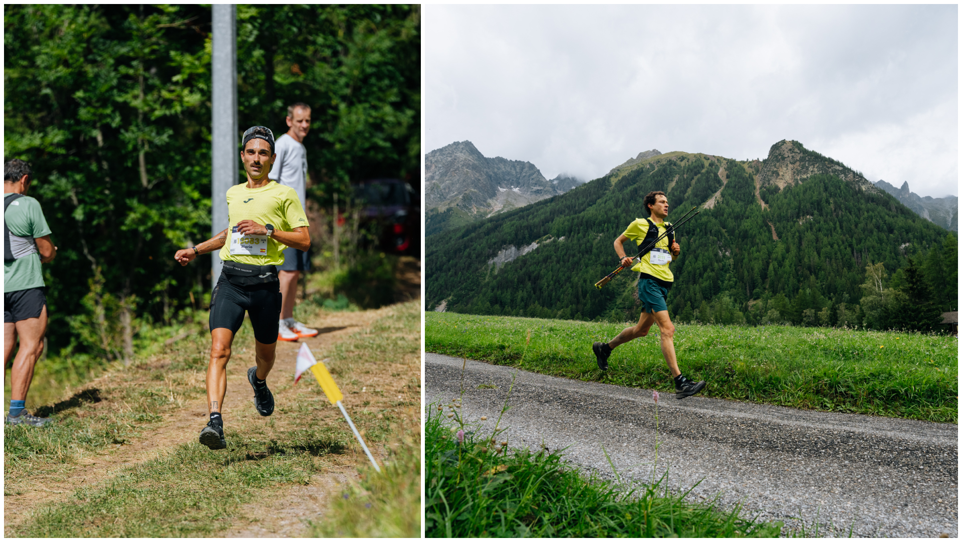 El Joma Trail Team estrena su nueva equipación en el Valle de Chamonix