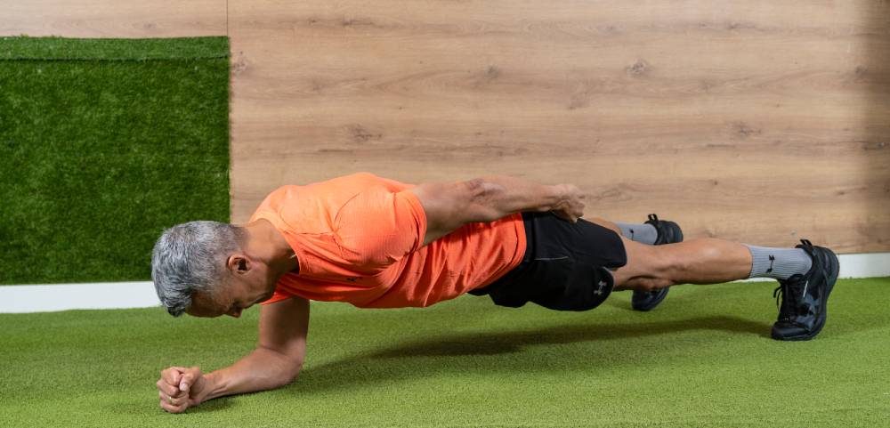 Plancha con un brazo