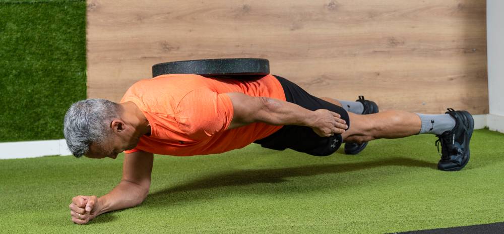 Plancha lastrada con un brazo