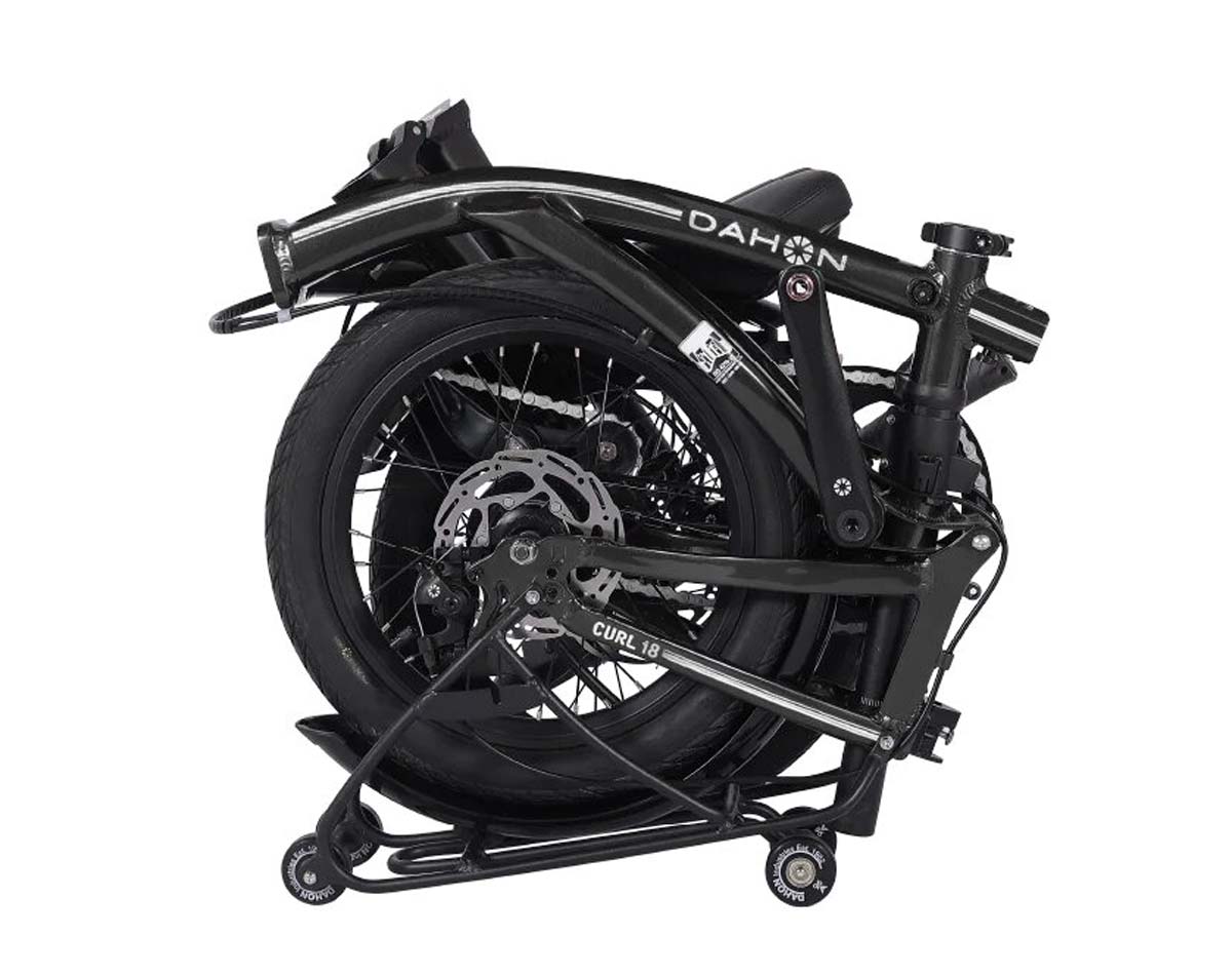 dahon curl i8 negra plegada