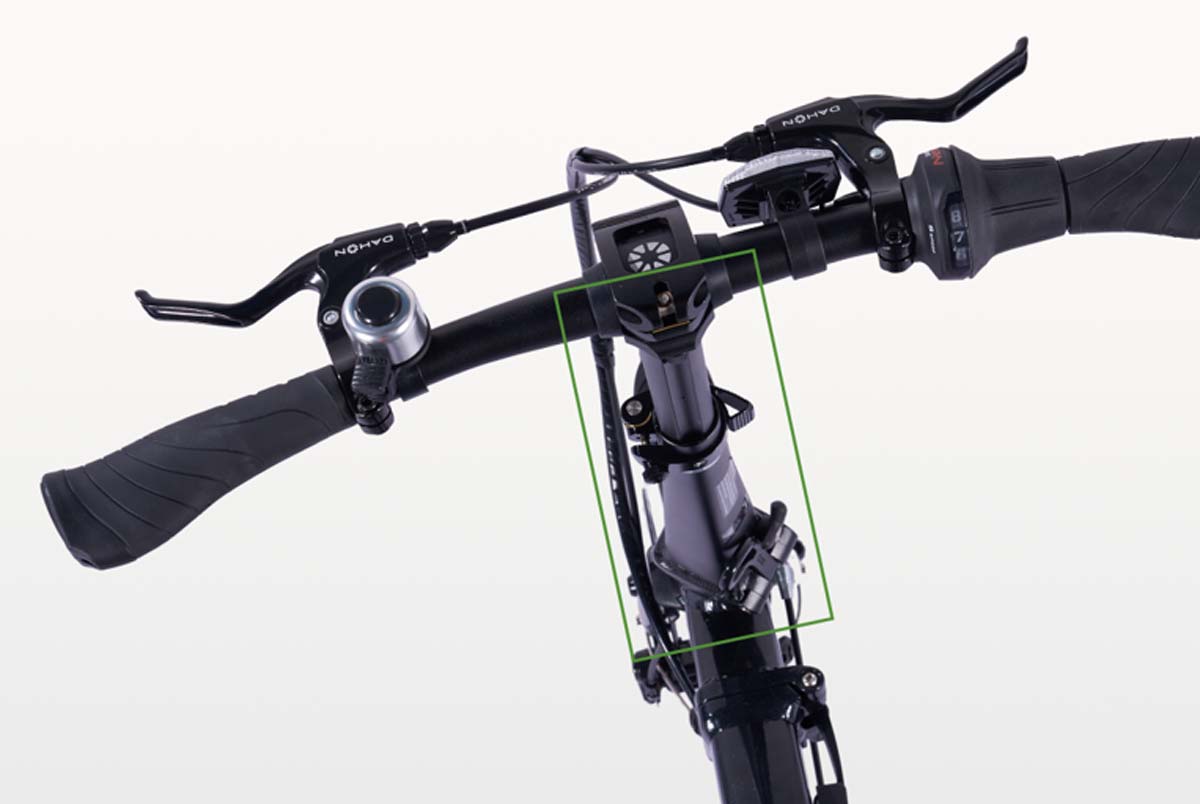 dahon curl i8 Square Eiffel Handlepost
