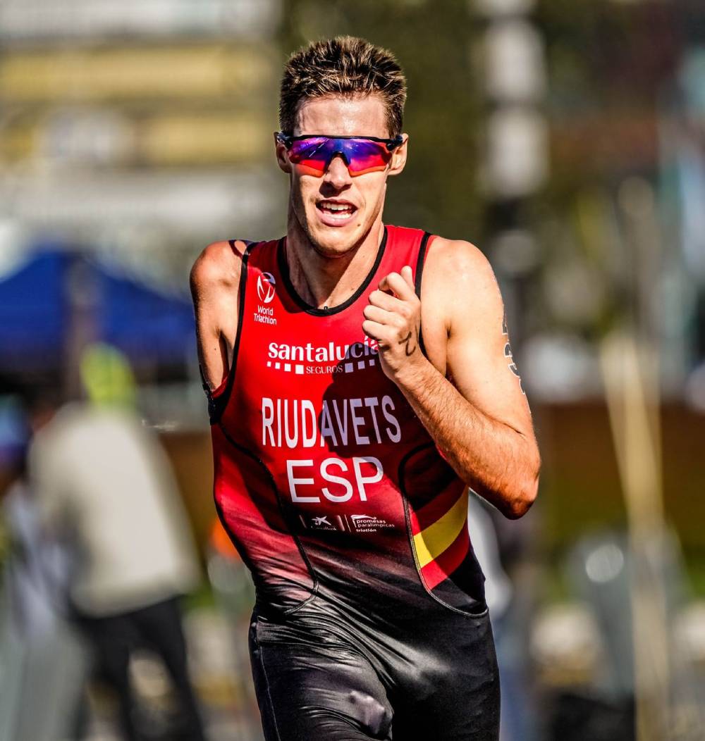 Nil Riudavets en carrera