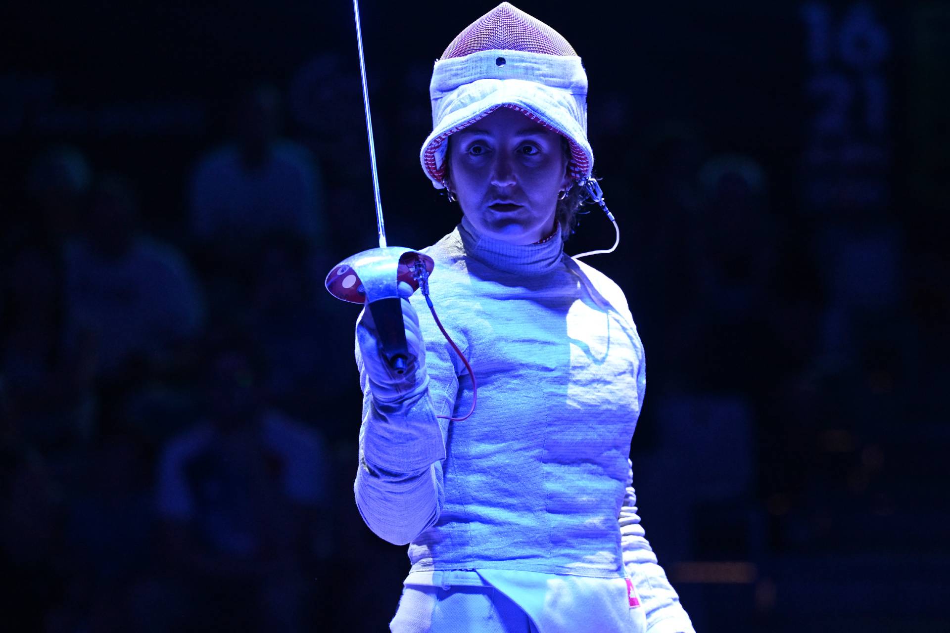 Lucía Martín Portugués. Campeona de Europa de esgrima sable 2026