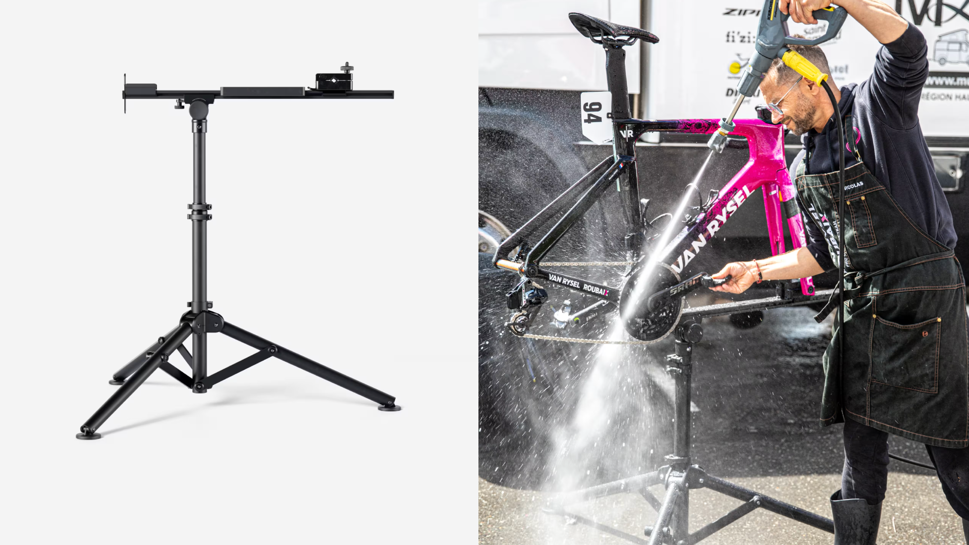 Caballete de mecánica Pro 360 de Decathlon