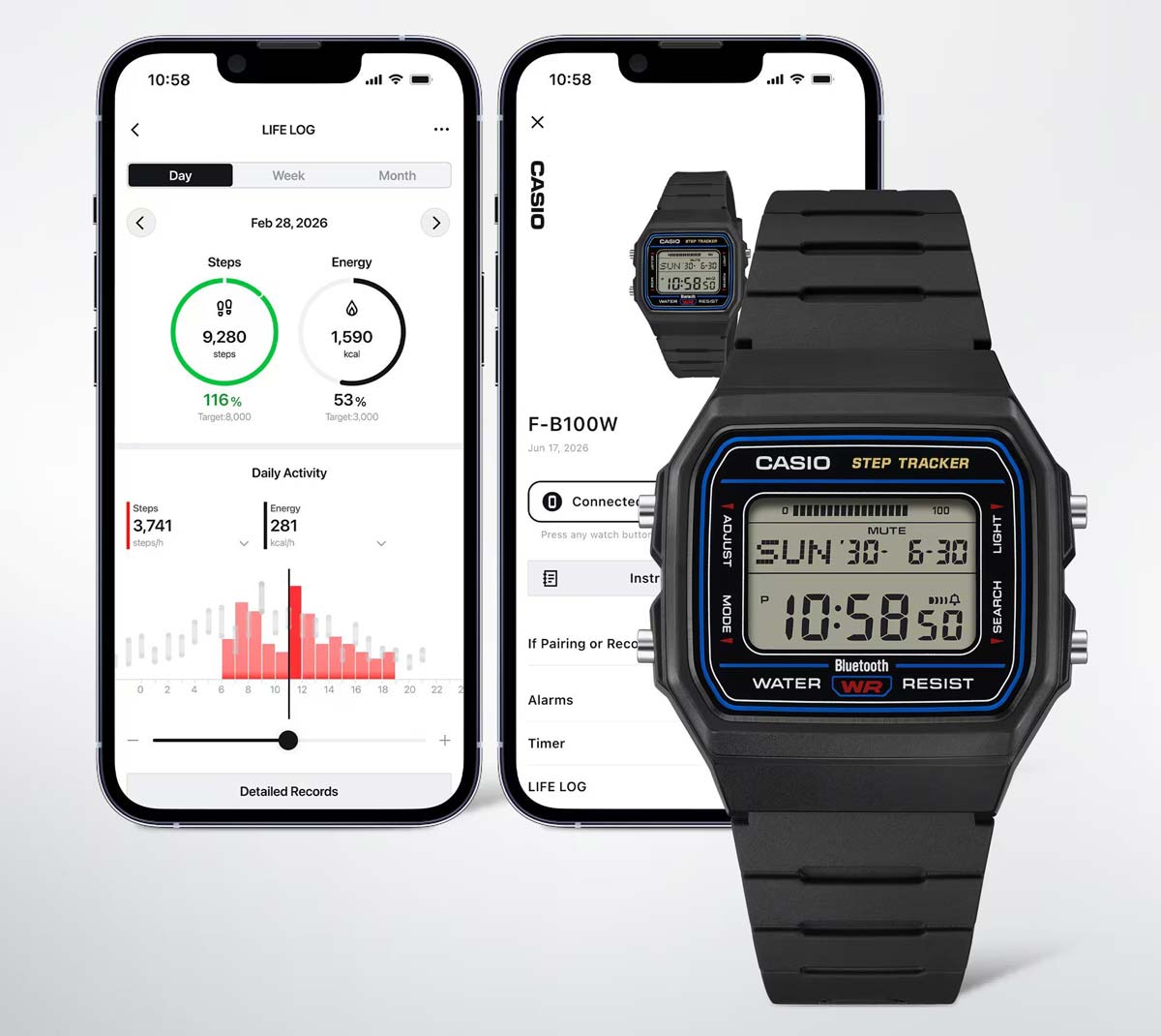 casio F B100W feature 4