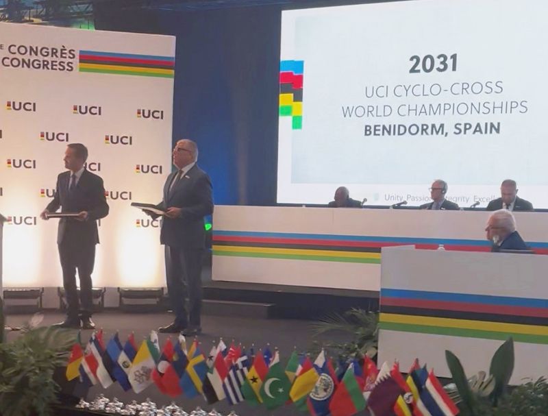 Benidorm acogerá el Campeonato del Mundo de Ciclocross en 2031 foto 3 Benidorm acogerá el Campeonato del Mundo de Ciclocross en 2031 foto 3