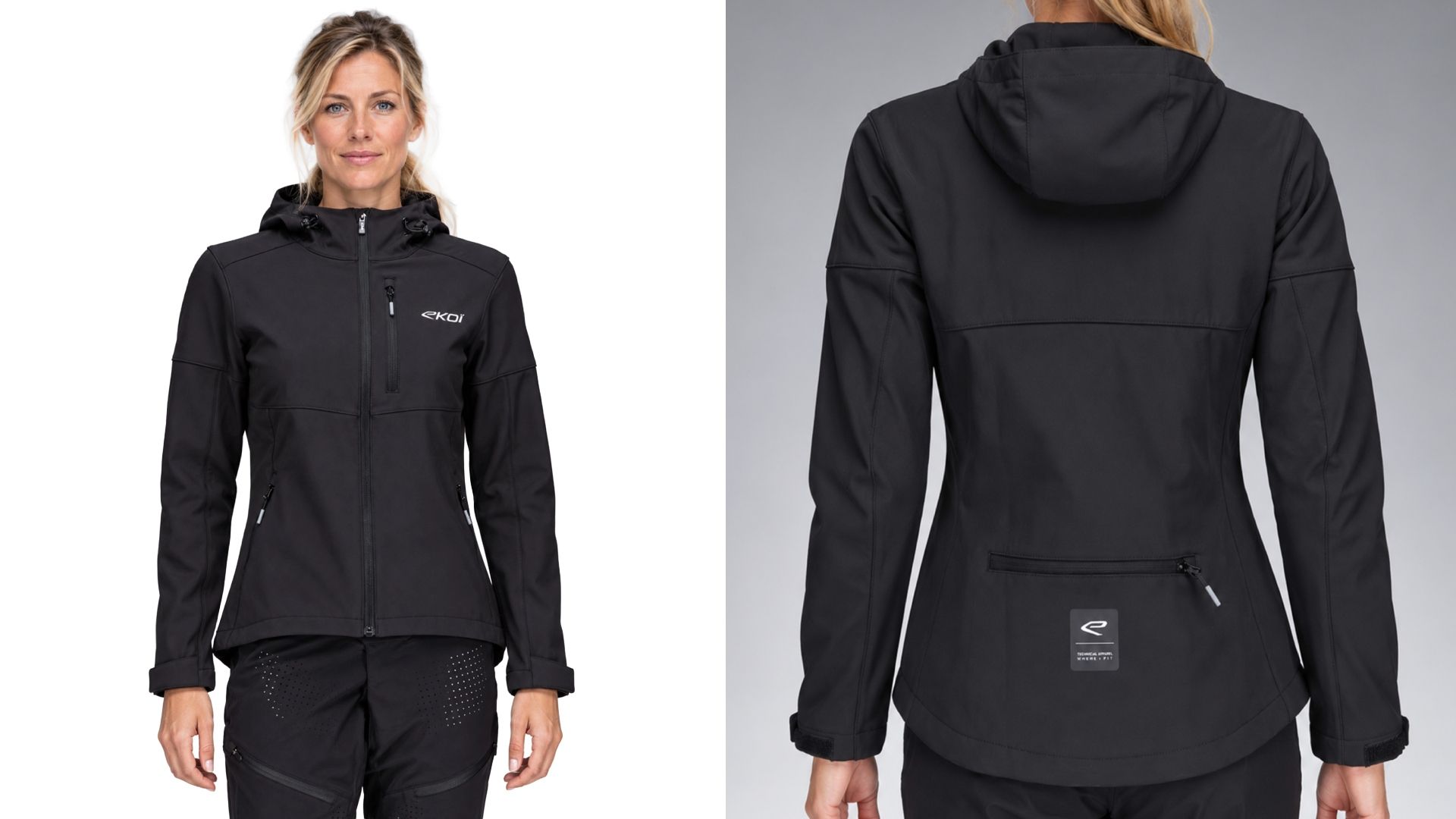 CHAQUETA TÉRMICA HIDRÓFUGA EKOI PERF SOFTSHELL MUJER