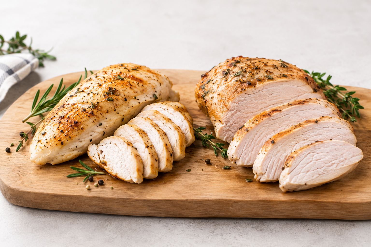 Pavo o pollo, ¿qué es mejor para la dieta de un deportista?