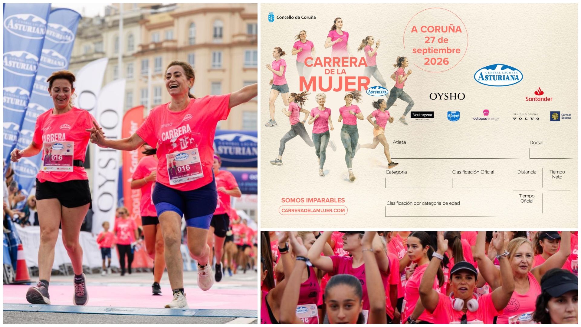 Cómo descargar gratis el diploma de la Carrera de la Mujer de A Coruña