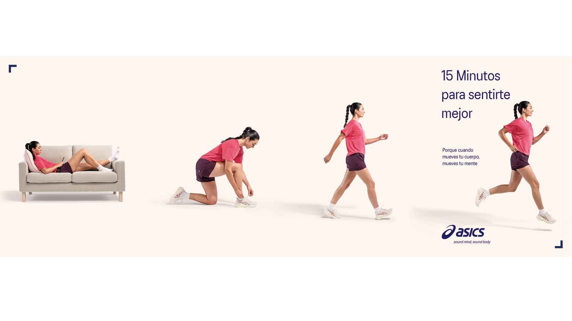 El estudio de ASICS revela que el 55 % de los adultos españoles no alcanza los niveles de actividad de su clasificación
