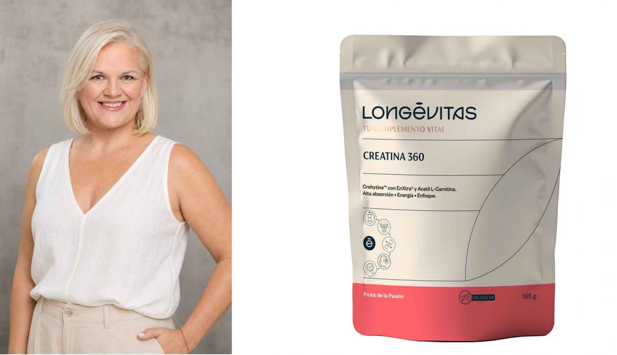 Catalina Hoffman de Longevitas. Creatina y Longevidad.