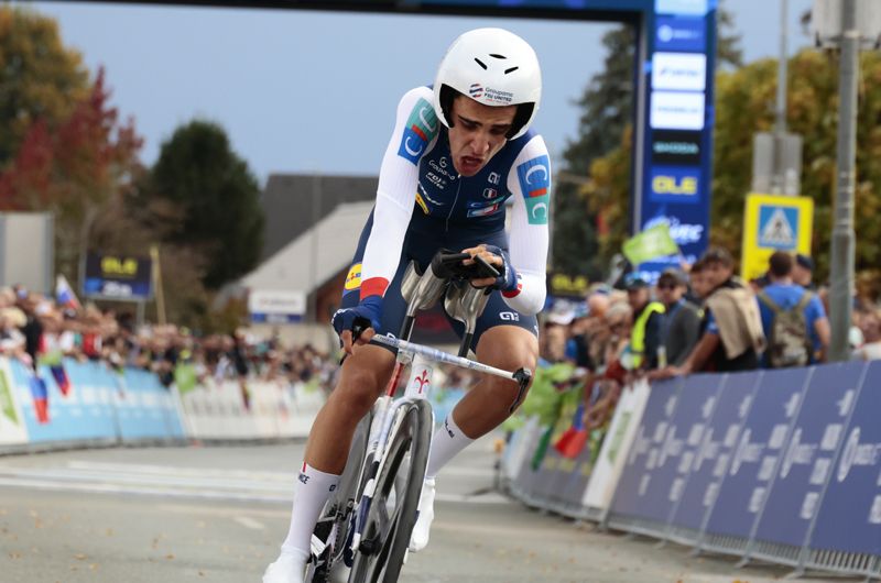 El francés Maxime Decomble, sorprendente medalla de bronce.