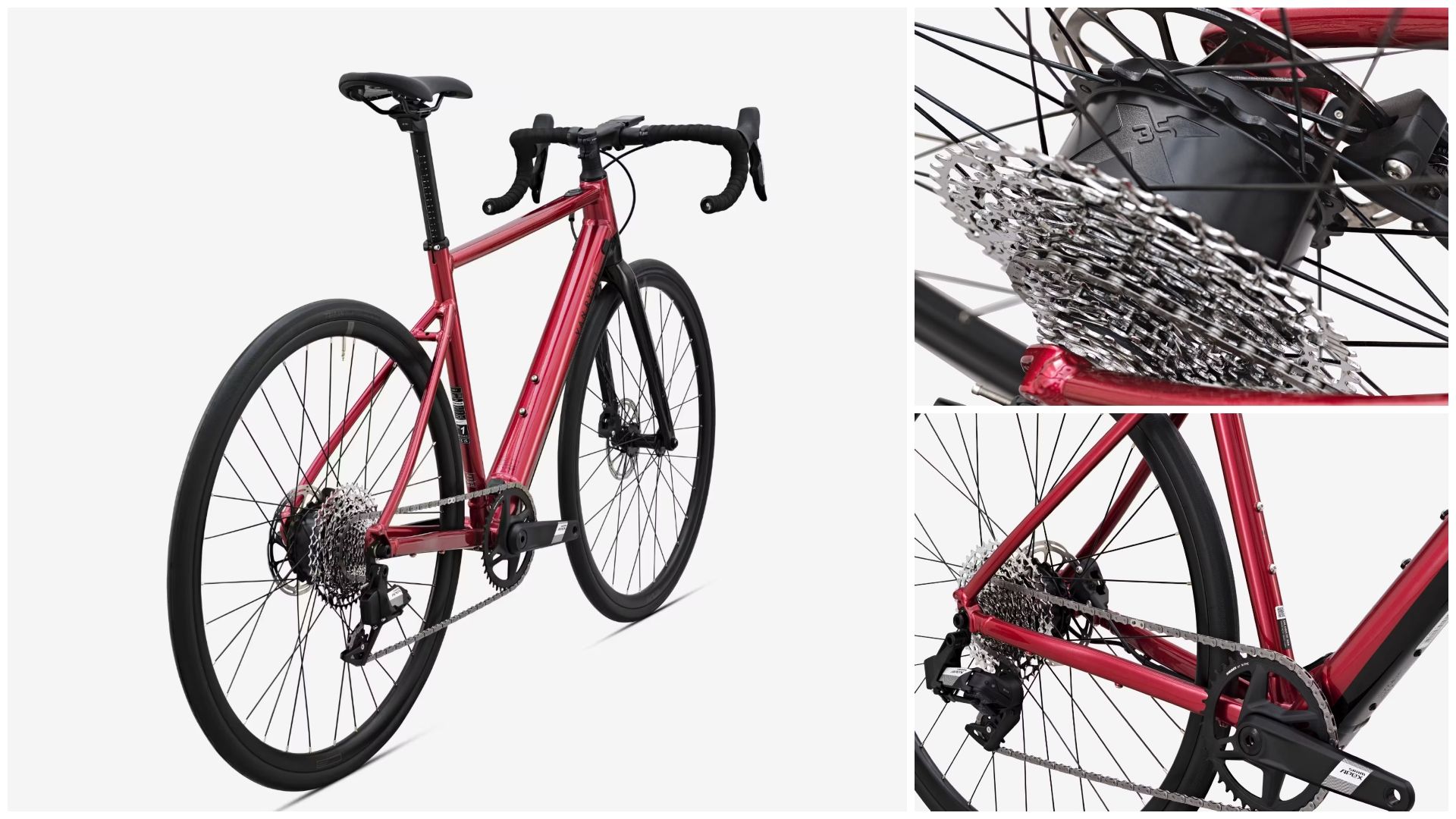 Bicicleta eléctrica carretera Van Rysel E EDR AF APEX AXS 12S 