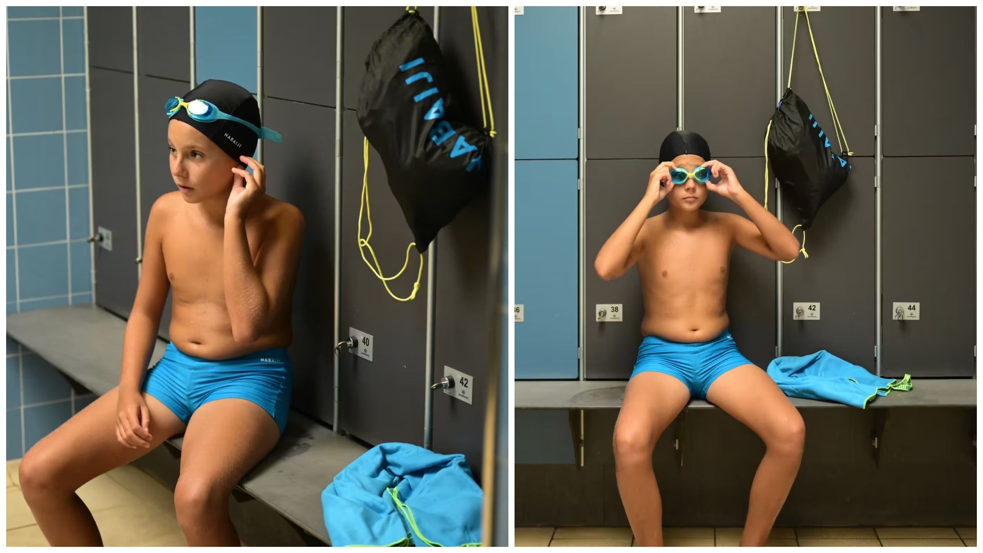 Kit Natación Niño Nabaiji 