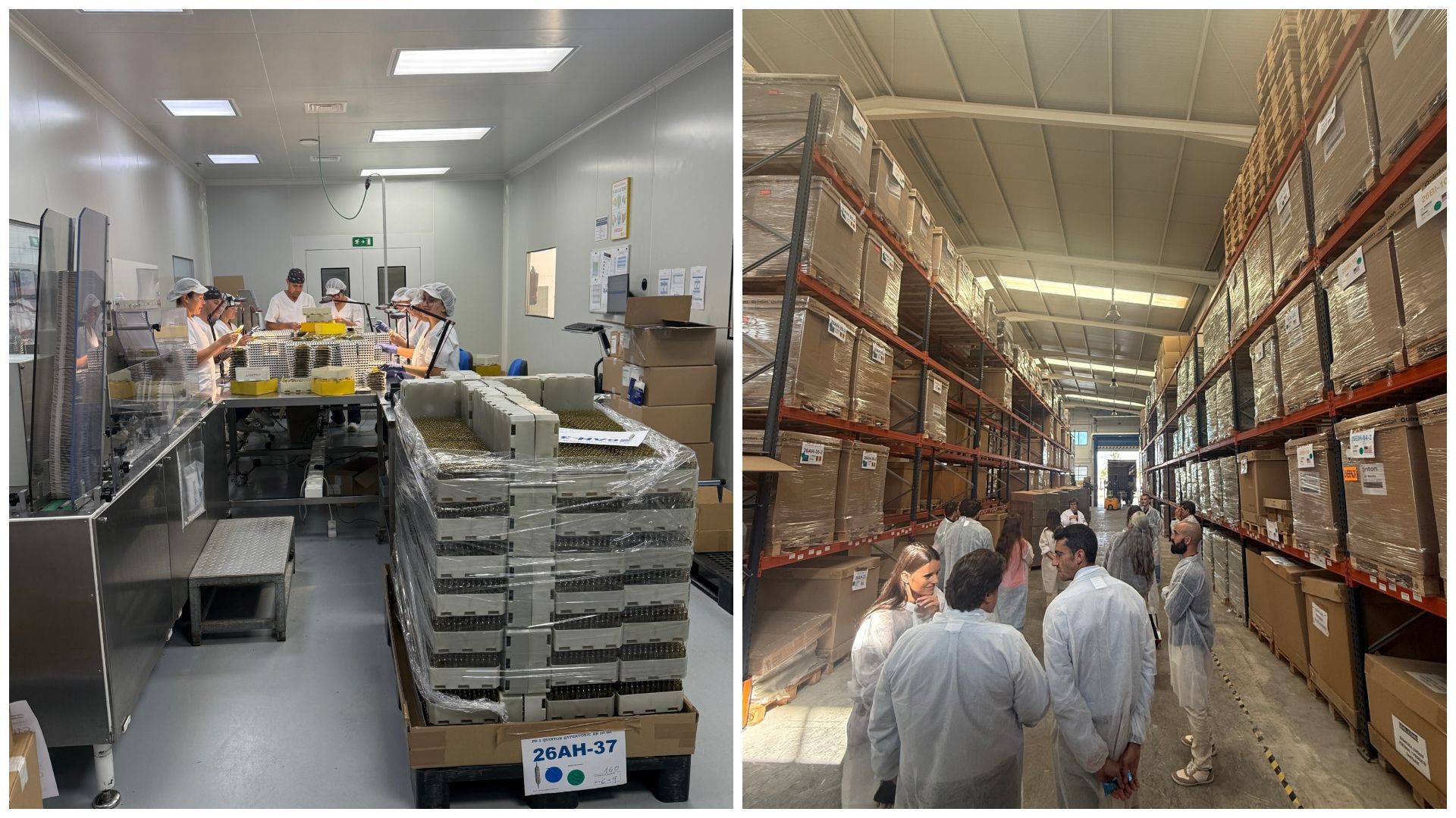 Visita a los laboratorios Quinton 